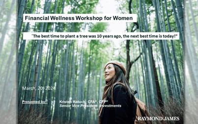 financial wellness for women