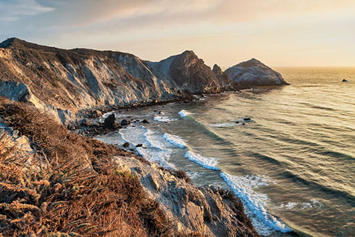 Big Sur Rugged Coastline California USA