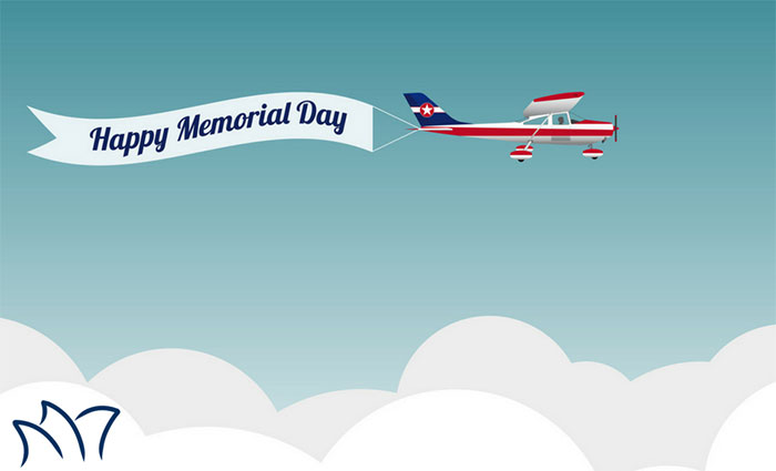 170524 Memorial Day Plane Banner SM Imprint Logo