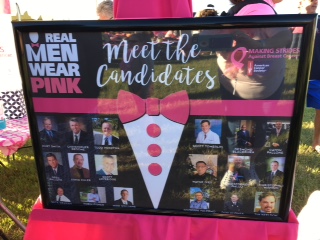Meet the candidates of Real Men Wear Pink! Candidates of Real Men Wear Pink support breast cancer research. Over $34,000 has been raised for Brevard in 2016