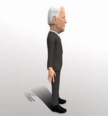 Joe Biden Cartoon Figure