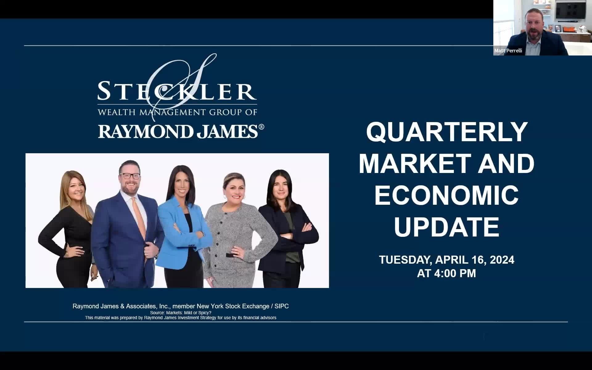 Quarterly Market and Economic Update