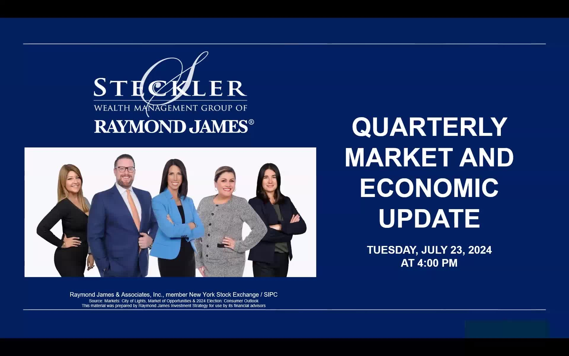 Quarterly Market and Economic Update