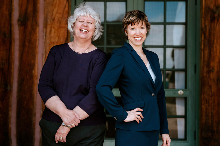 Shelly and Cathy Fuller Lodge