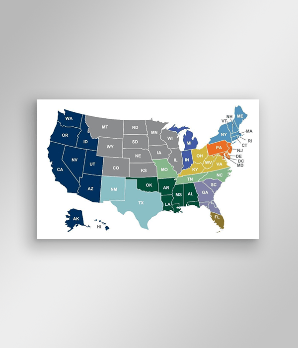 AMS consulting resources map