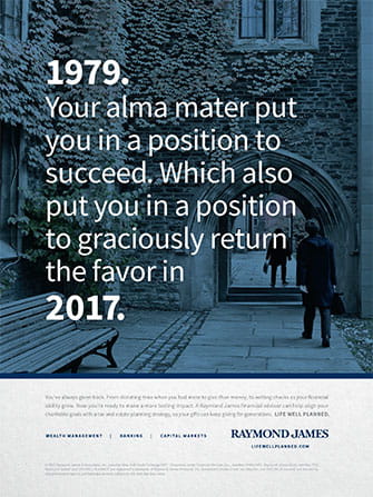 Alma Mater Print Ad