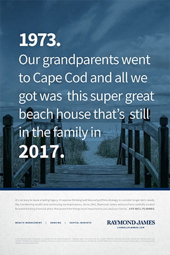 Cape Cod Print Ad