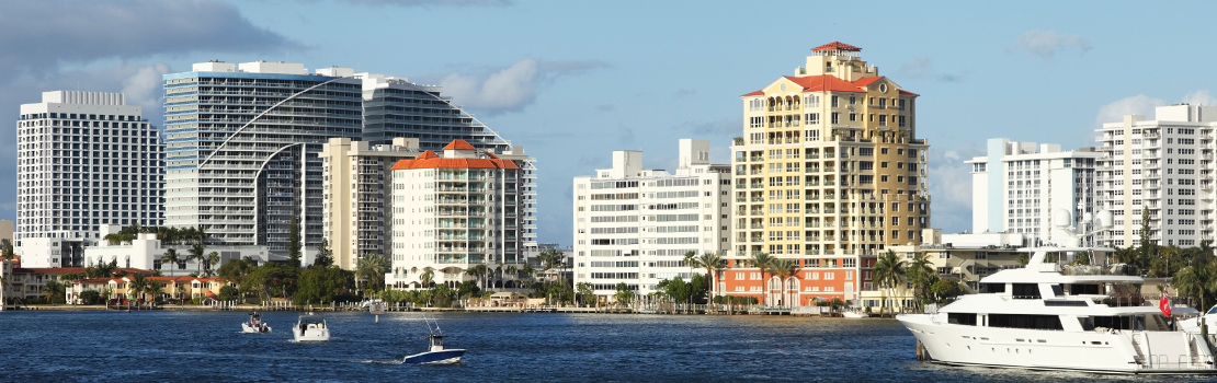 Fort Lauderdale waterfront located in Broward County